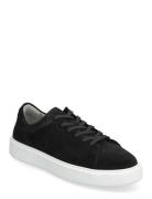 Field U Suede Grey Low-top Sneakers Black Sneaky Steve