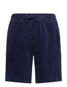 Akjan Corduroy Shorts. Bottoms Shorts Cargo Shorts Navy Anerkjendt