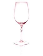 Philip Water Home Tableware Glass Wine Glass Red Wine Glasses Pink Ann...