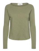 Sonoma Tops T-shirts & Tops Long-sleeved Khaki Green American Vintage