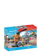 Construction Truck With Crane Toys Playmobil Toys Multi/patterned PLAY...
