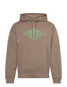 Dacorolo Designers Sweatshirts & Hoodies Hoodies Brown HUGO