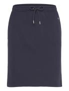 Reg Shield Jersey Skirt Skirts Knee-length & Midi Skirts Navy GANT