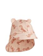 Senia Sun Hat With Ears Solhat Pink Liewood