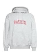 Northern Hooded Sweatshirt Tops Sweatshirts & Hoodies Hoodies Grey Mak...