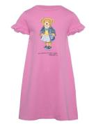 Polo Bear Cotton Jersey Dress Dresses & Skirts Dresses Casual Dresses ...