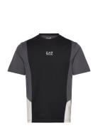 T-Shirt Tops T-Kortærmet Skjorte Black EA7