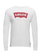 Ls Std Graphic Tee Hm Ls White Tops T-Langærmet Skjorte White Levi's®