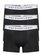 Classic Stretch-Cotton Trunk 3-Pack Boxershorts Black Polo Ralph Laure...