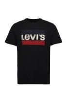 Sportswear Logo Graphic Sports Tops T-Kortærmet Skjorte Black Levi's®