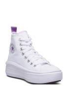 Ctas Move Hi White/Pixel Purple/White Sport Sneakers High-top Sneakers...