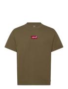 Lse_Vintage Fit Gr Tee Lse_Bat Tops T-Kortærmet Skjorte Khaki Green Le...