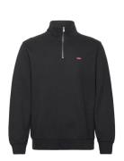 Original Hm 1/4 Zip Blacks Tops Knitwear Half Zip Jumpers Black Levi's...