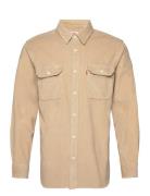 Classic Worker Fields Of Rye Overshirt Tops Overshirts Beige Levi's®