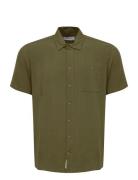 Bhelliot Shirt - Pp Noos Tops Shirts Short-sleeved Green Blend