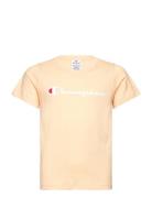 Ss Tee Sport T-Kortærmet Skjorte Beige Champion