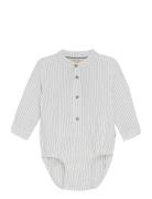 Body Ls Y/D Bodies Long-sleeved White Minymo