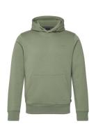 Bowman Logo Hood Tops Sweatshirts & Hoodies Hoodies Green Sail Racing