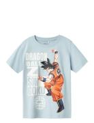 Nkmfritz Dragonball Nreg Ss Top Noos Vde Tops T-Kortærmet Skjorte Blue...