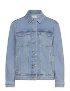 Slfalice Ls Light Blue Denim Jacket Noos Jakke Denimjakke Blue Selecte...