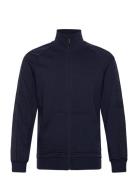 Liam Zip Jacket Designers Sweatshirts & Hoodies Sweatshirts Navy HUGO