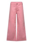 Pants Twill Bottoms Trousers Pink Minymo