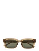 Louie Accessories Sunglasses D-frame- Wayfarer Sunglasses Green MessyW...