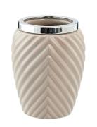 Milda Tumbler Home Decoration Bathroom Interior Toothbrush Holder Beig...