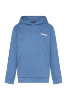 Hmlcasper Hoodie Sport Sweatshirts & Hoodies Hoodies Blue Hummel