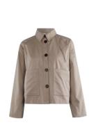 Pia Outerwear Jackets Light-summer Jacket Beige Six Ames