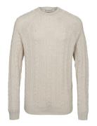 Bs Odale Regular Fit Knitwear Tops Knitwear Round Necks Cream Bruun & ...