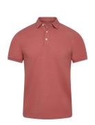 Bs Taketomi Regular Fit Polo Shirt Tops Polos Short-sleeved Red Bruun ...