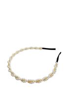 Sofie Headband Gold & Pearl Accessories Hair Accessories Hair Band Gol...