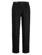 Jpstkarl Lawrence Linen Chino Sn Bottoms Trousers Linen Trousers Black...