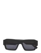 Le Sustain - Polygraph Firkantede Solbriller Black Le Specs