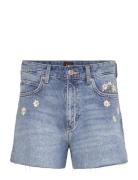 Rider Short 3In Bottoms Shorts Denim Shorts Blue Lee Jeans