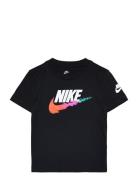 Nkb Nike Brandmark Swoosh Tee Sport T-Kortærmet Skjorte Black Nike