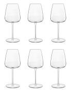 Rødvinsglas Chianti I Meravigliosi 6 Stk. Home Tableware Glass Wine Gl...