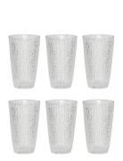 Fuyu Drikkeglas Home Tableware Glass Drinking Glass Nude Hübsch