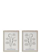 Hlr Ida & August Home Kids Decor Posters & Frames Posters Multi/patter...