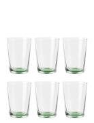 Hue Home Tableware Glass Drinking Glass Green Broste Copenhagen