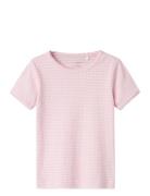 Nmffikatie Ss Slim Top Tops T-Kortærmet Skjorte Pink Name It