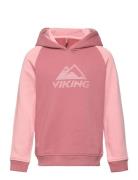 Funtime Hoodie Pullover Sport Sweatshirts & Hoodies Sweatshirts Pink V...