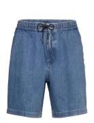 Sandrew-Shorts-Bo Bottoms Shorts Denim Blue BOSS