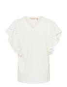 Cuaca T-Shirt Tops T-shirts & Tops Short-sleeved White Culture