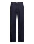 Damon Jeans Bottoms Jeans Relaxed Navy BLS Hafnia