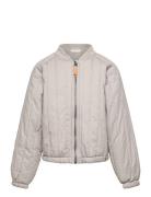 Nmnlio Bomber Jacket Lil Bomberjakke Grey Lil'Atelier