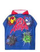 Towel Home Bath Time Bath Poncho Blue Marvel