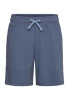 Jaquard Shorts Bottoms Shorts Casual Blue Revolution