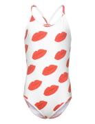 Octopus Kid Swimsuit White The Animals Badedragt Badetøj Red THE ANIMA...
